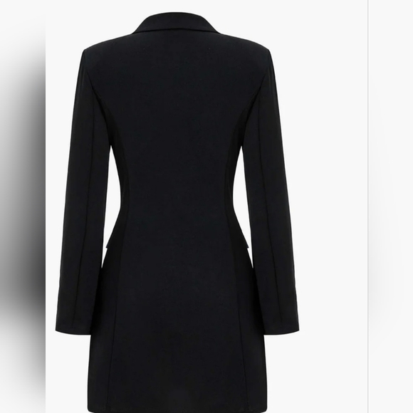 Women's Black and Blue Jacket - Picture 2 of 7